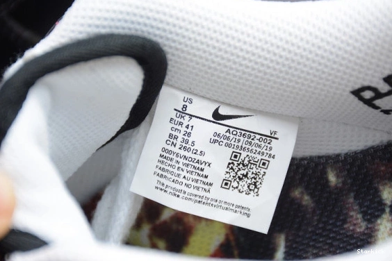 Nike Force1 Air AQ3692-002 Red GD Black PEACEMINUSONE X 1015
